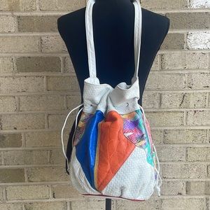 Vintage multi color bag